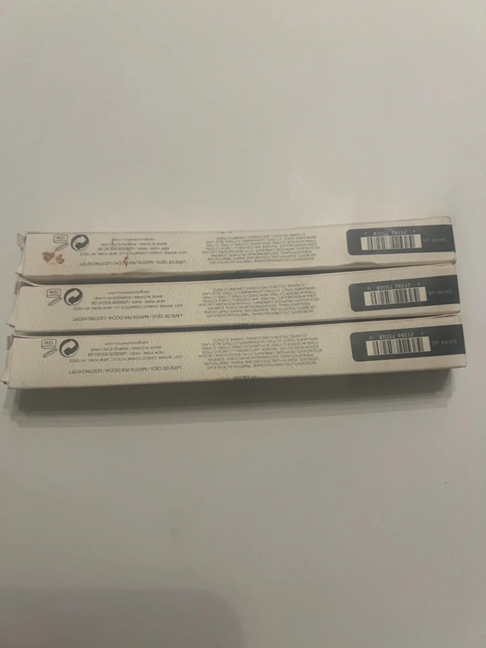 Cargo Swimmables Eye Pencil‎ Set —3 Secret peach